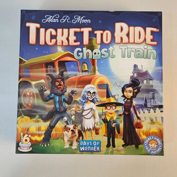 Ticket to Ride Ghost Train Board Game Days of Wonder - Picture 2 of 4